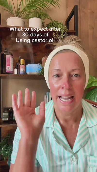 Cellnce Organic Golden Castor Oil Roll-On | Cold-Pressed and Hexane-Free